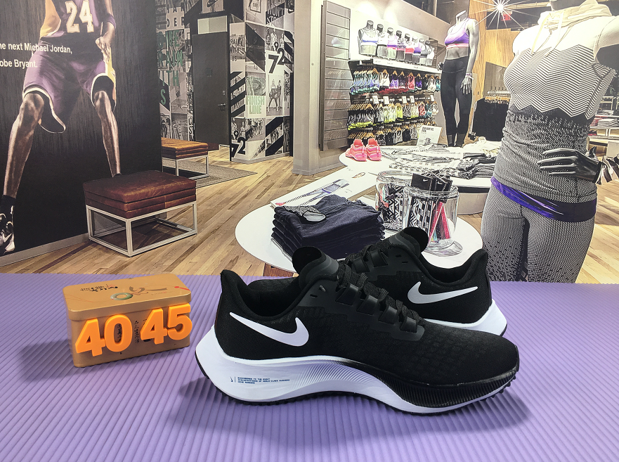 2020 Nike Air Zoom Pegasus 37 Black White Running Shoes - Click Image to Close